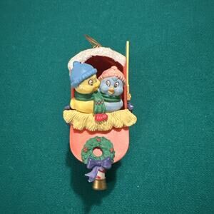 1994 High Progress Christmas Love Birds Home Sweet Ornament Holiday Decoration